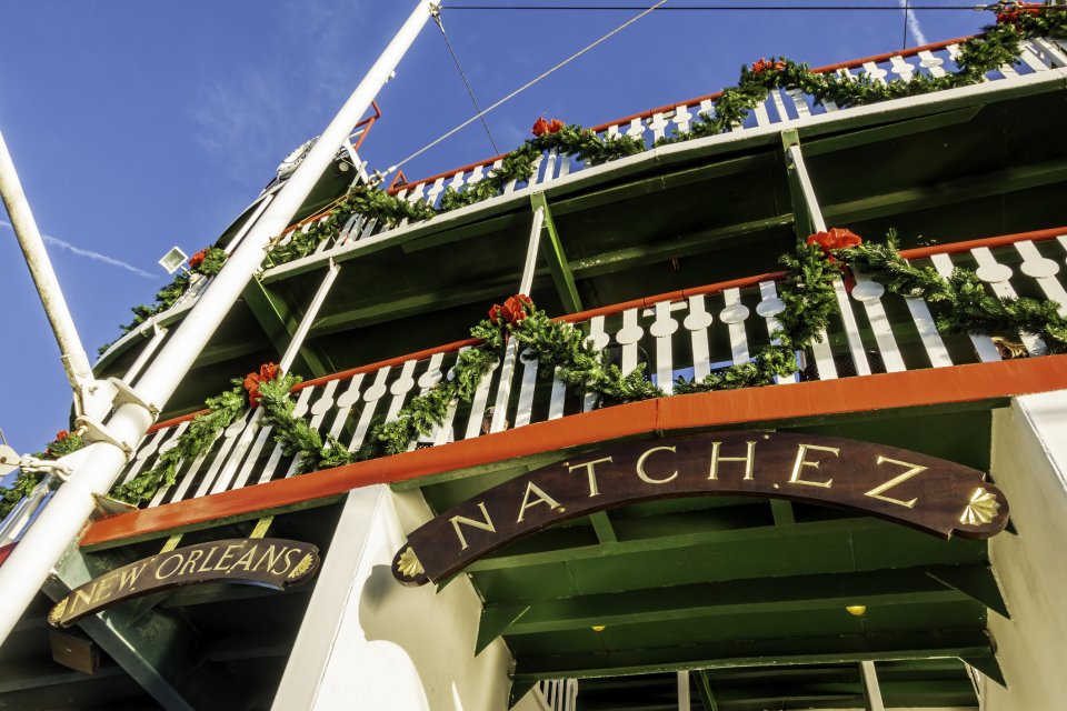 Onbekende kerstmarkten wereldwijd: Mississippi kerstcruise. Foto: Getty Images