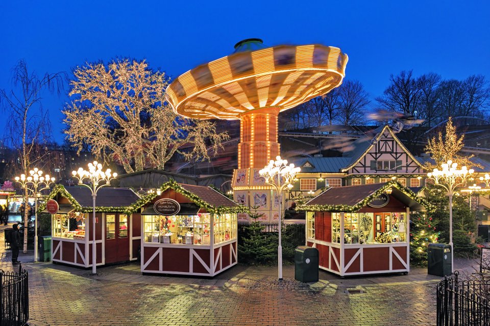 Onbekende kerstmarkten wereldwijd: Liseberg, Göteborg, Zweden. Foto: Getty Images