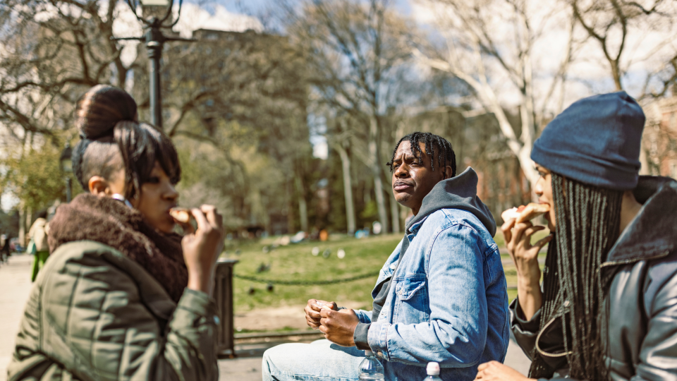 Picknick op een voormalige legerbasis. Foto: Getty Images