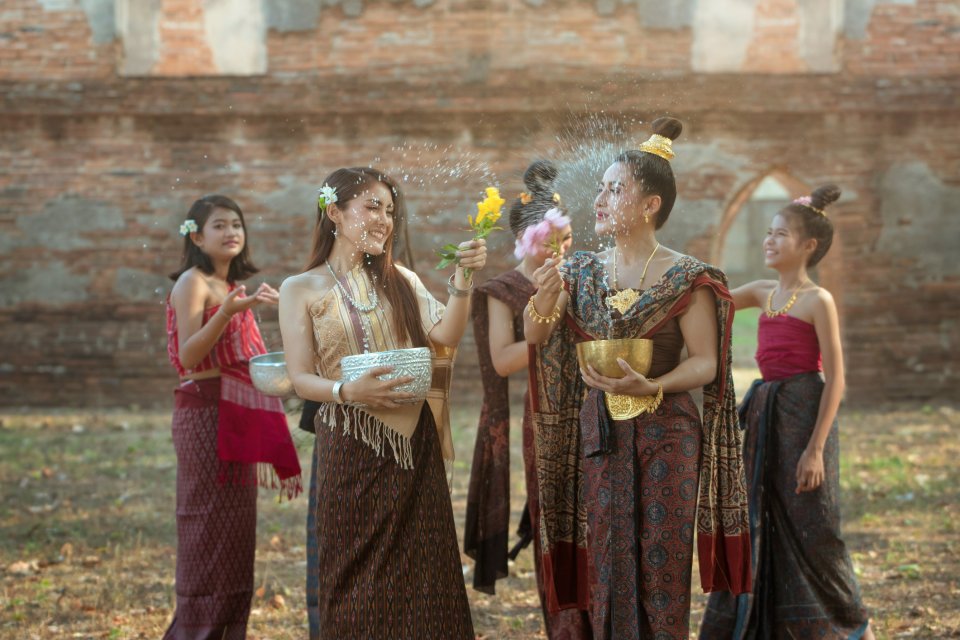 Zo vieren ze Oud en Nieuw in andere landen: Songkran in Thailand. Foto: Getty Images