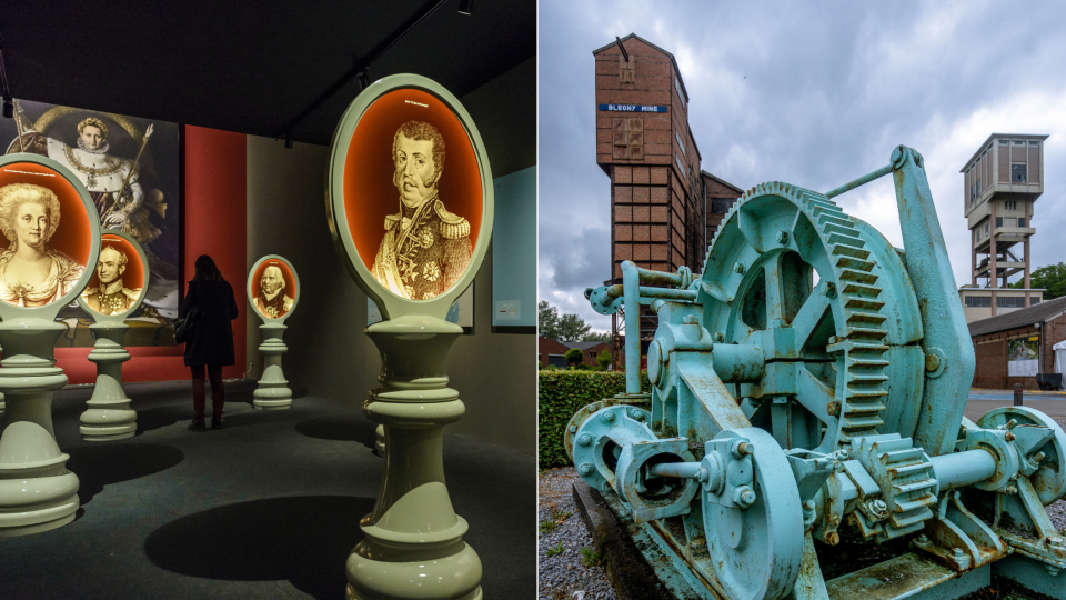 Het Memorial is een museum op het Domein van het slagveld bij Waterloo 1815. Foto: J.P. Remy | De Blegny-Mine. Foto: H. Angerer