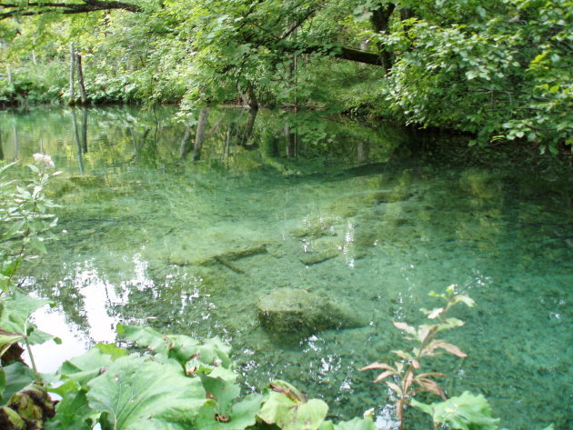 Helder water in Kroatie