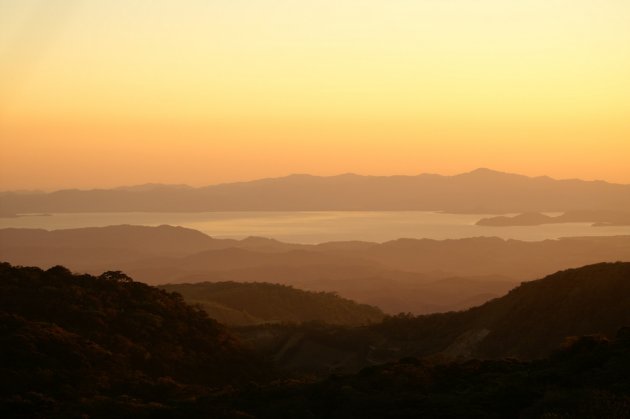 Zonsondergang over Monteverde