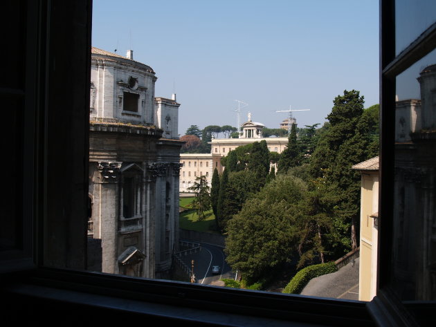 view from the sixtine chapel