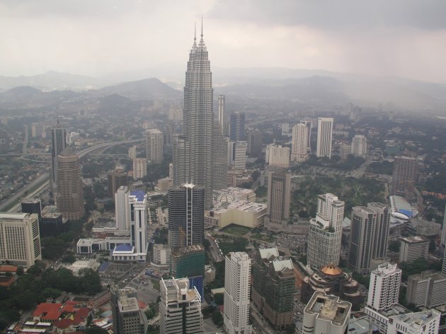 KL vanuit Menara tower