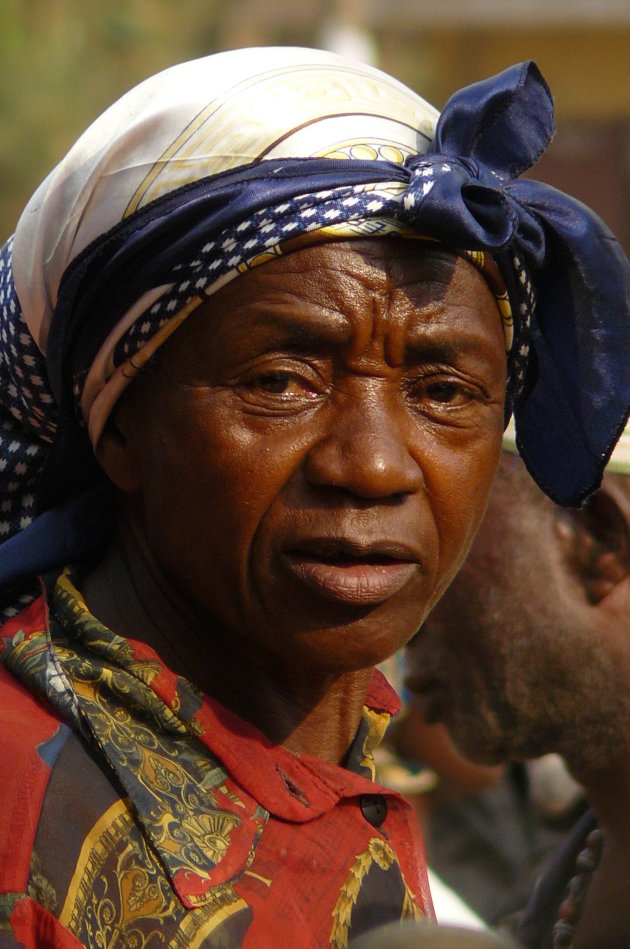 Oude vrouw Bamenda
