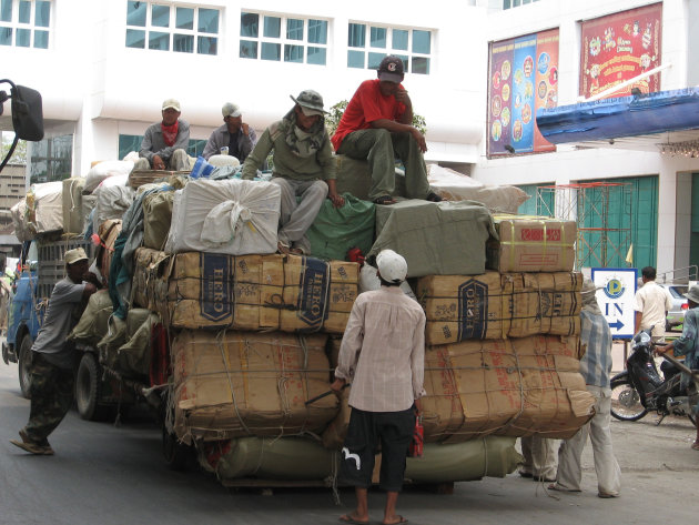 Wagen Vol Geladen