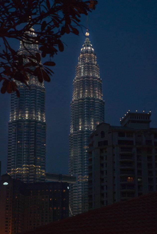 's nachts Petronas towers