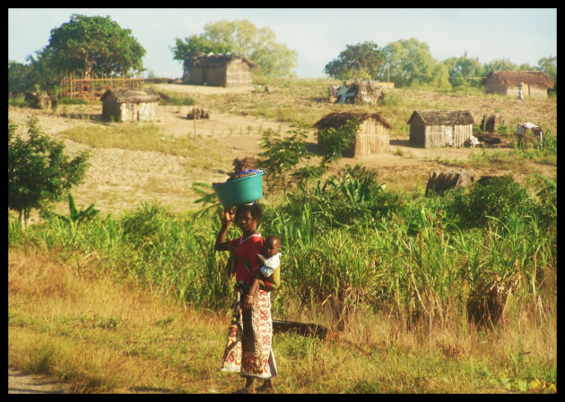 Straatbeeld Mozambique