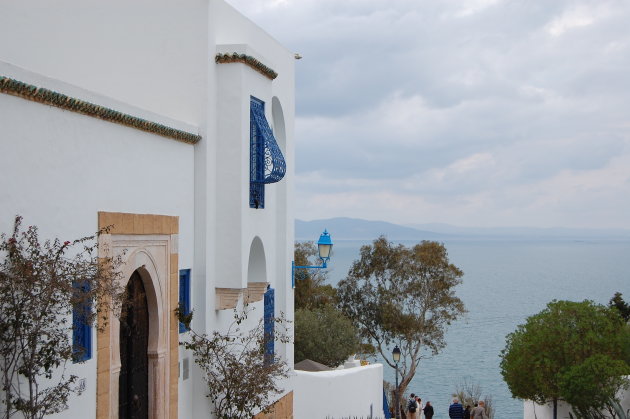 Sidi Bou Said met uitzicht op zee