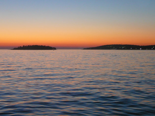 Zonsondergang op Alantische Oceaan