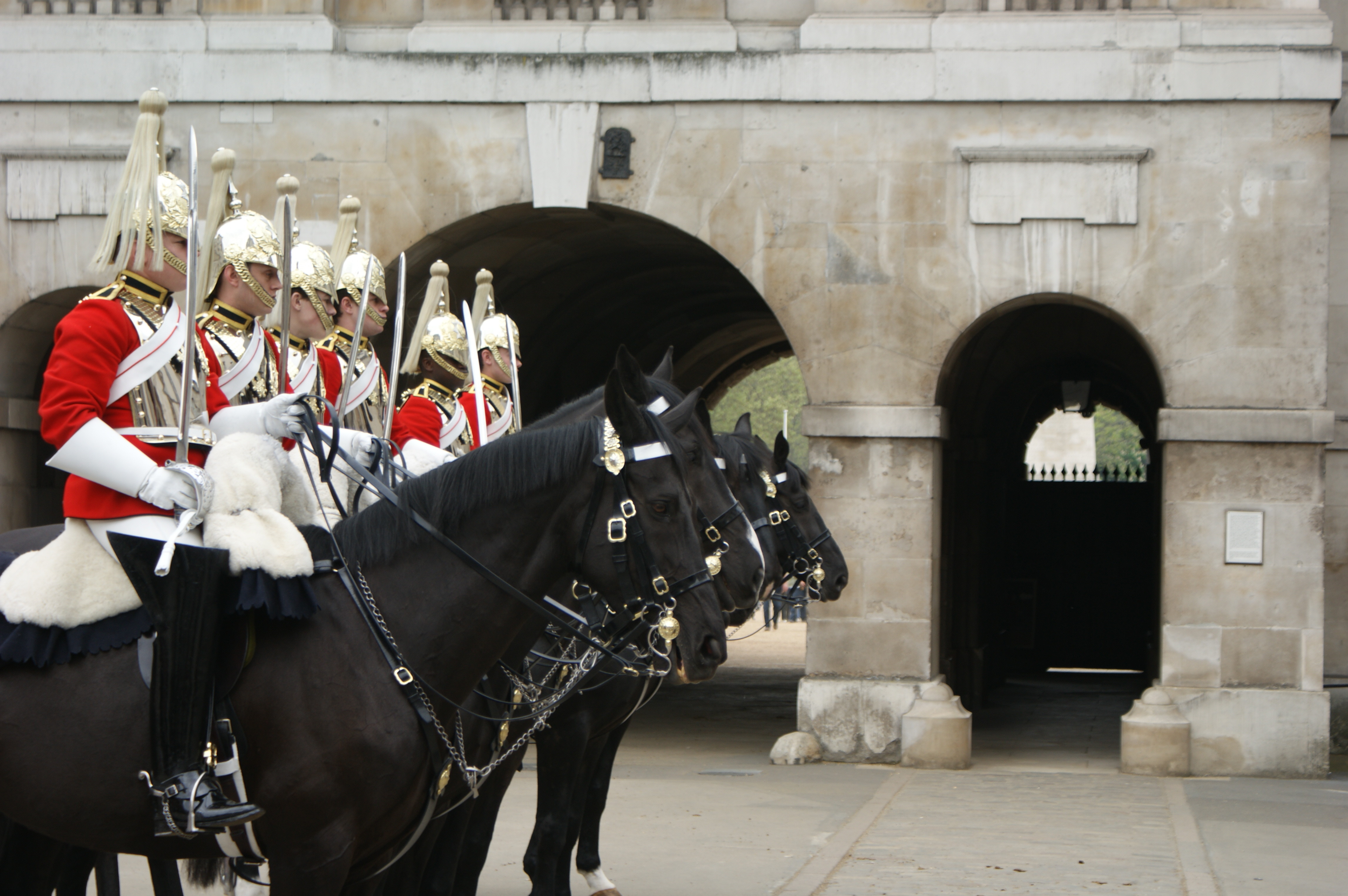 Schaken Voorgevoel Idioot Wachters van Buckingham Palace in Londen | Columbus Travel