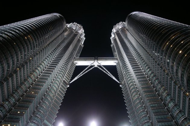 Petronas Twin Towers by night