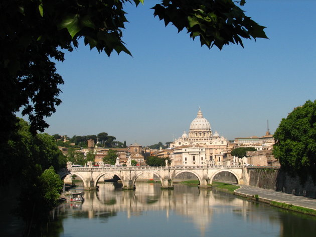 Zicht op Vaticaanstad