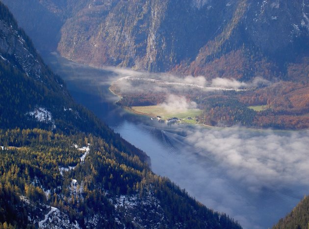 Uitzicht op de Konigssee