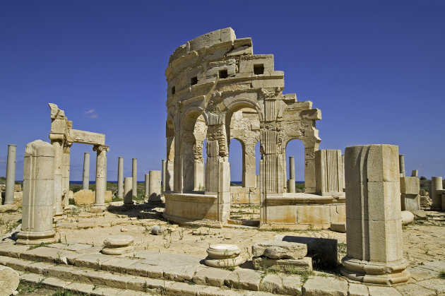 Tempel in Leptis Magna