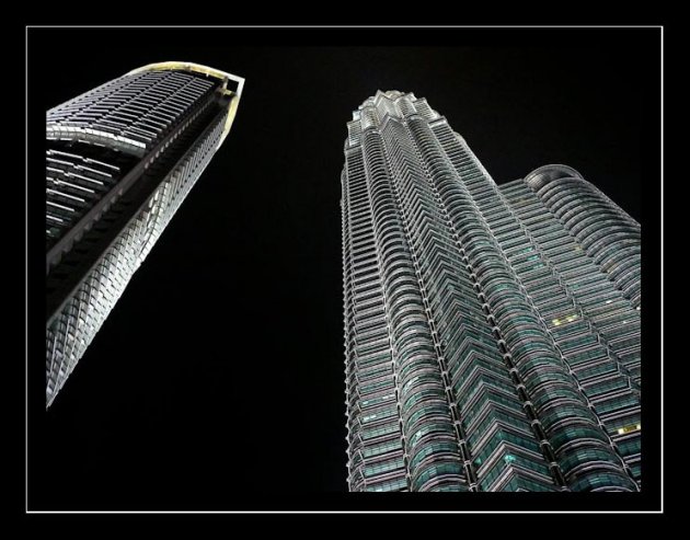 Menara Maxis and one of the Twins