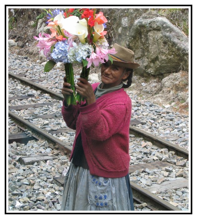 Bloemen "meisje".