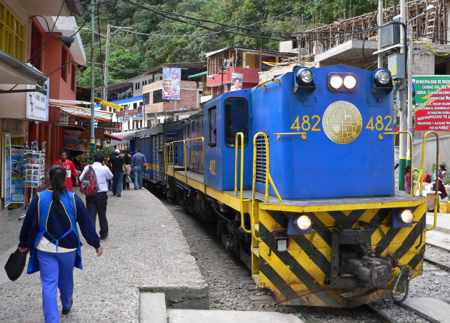 Trein naar Machu Picchu