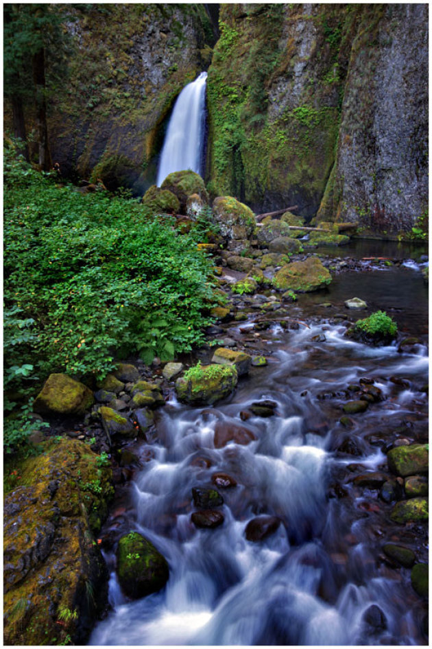 wahclella fall, oregon