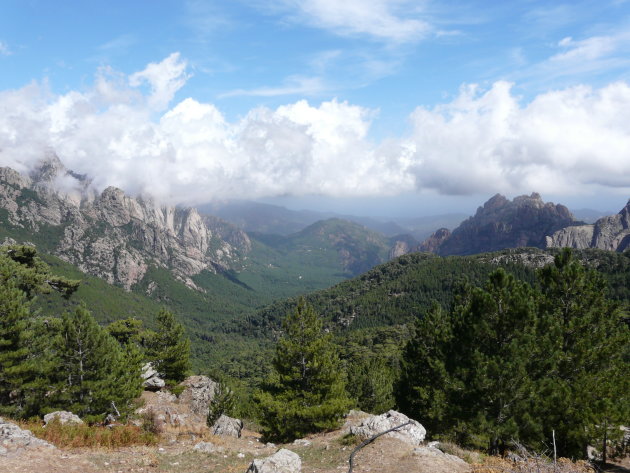 Col de Bavella uitzicht