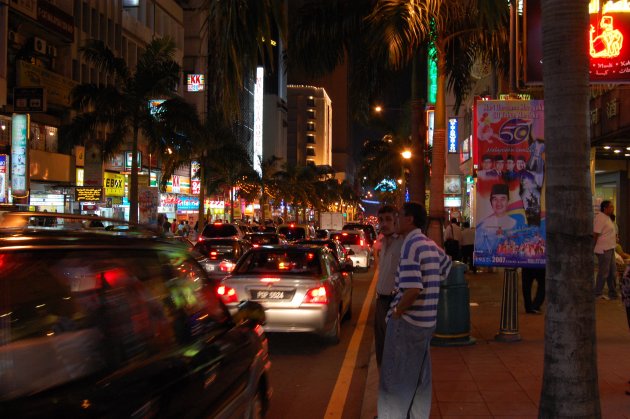 straatbeeld Kuala Lumpur