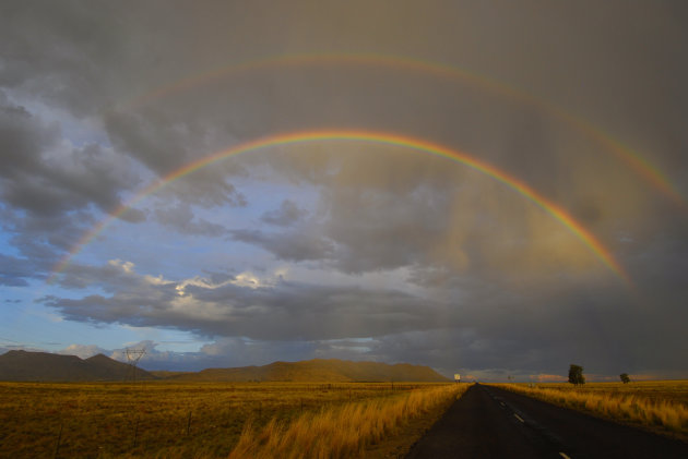 dubbele regenboog