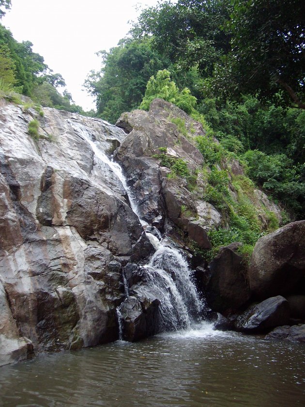 waterfall at Koh Samui