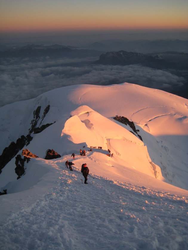 Beklimming Mont Blanc