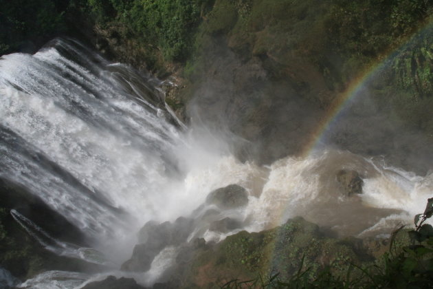 De waterval van Pulhapanzak