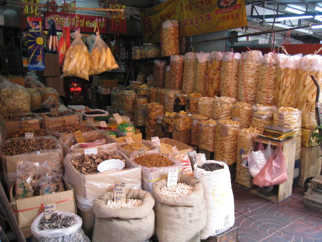 Etenswaren in Chinatown