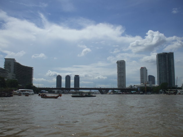 Chao Phraya rivier Bangkok