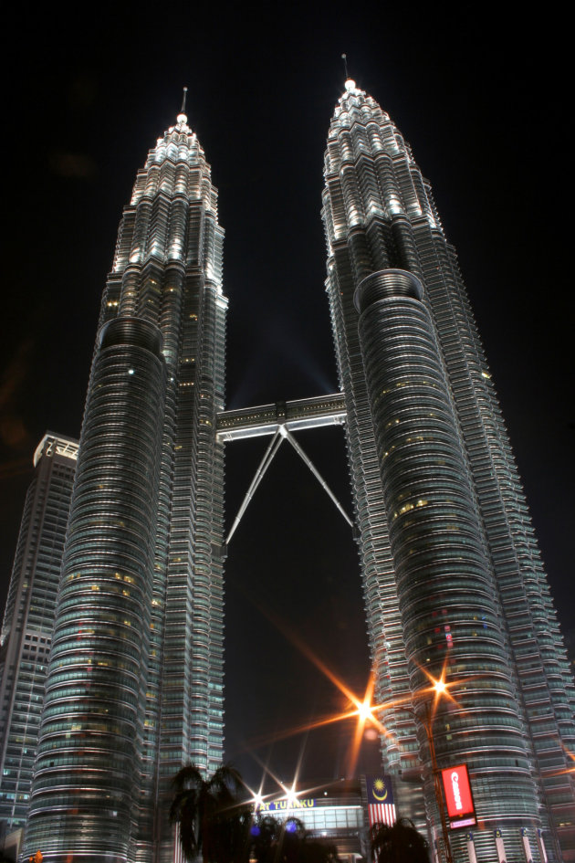 Petronas Twin Towers by night