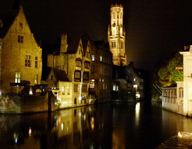 Nachtelijk Brugge
