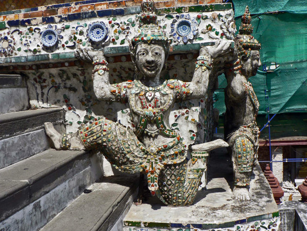 Detail tempel.wat Phra Kaeo , Bangkok.