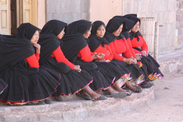 dames uit de kerk