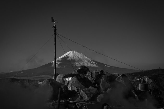 De Mount Fuji in Japan