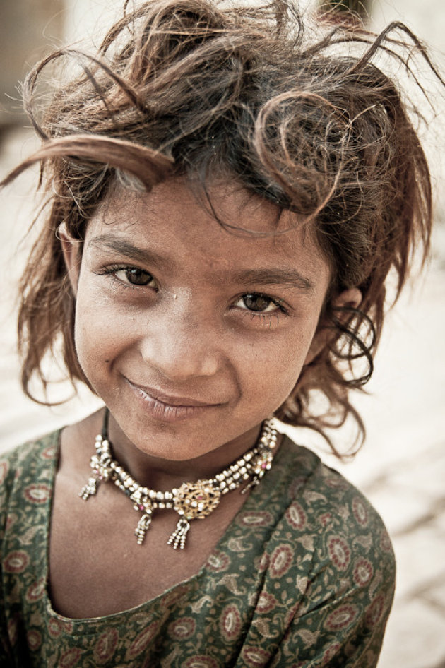 meisje in Jaisalmer
