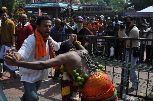 Thaipusam in de Batu Caves