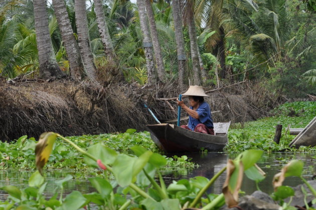 Klongs van Bangkok