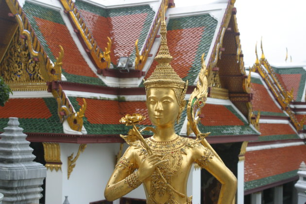 Prachtig beeld in het Royal grand palace in Bangkok