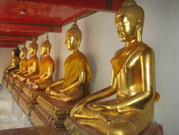 Buddha's in Grand Palace Bangkok