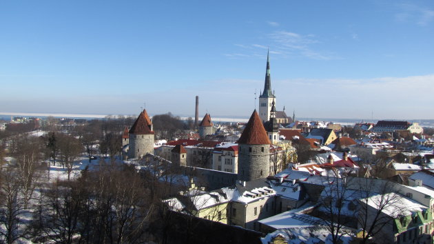 uitzicht over Tallin