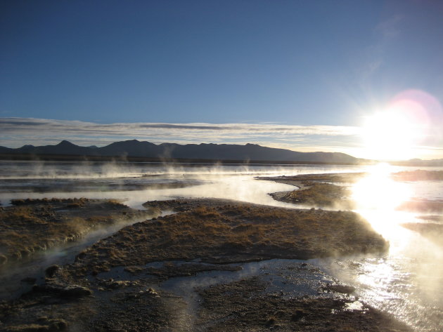 Hot springs Uyuni.