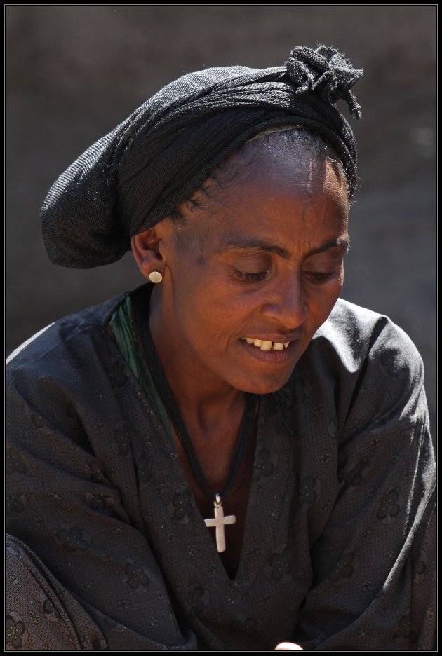 aparte muts - tigray vrouw