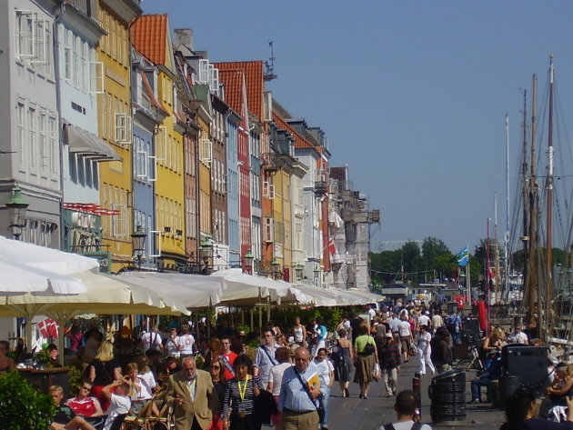 Nyhavn in mei, Kopenhagen