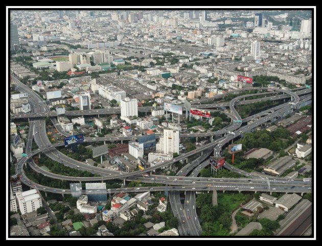 Snelweg door Bangkok