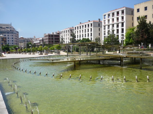 Ruimte en pleinen in Lissabon