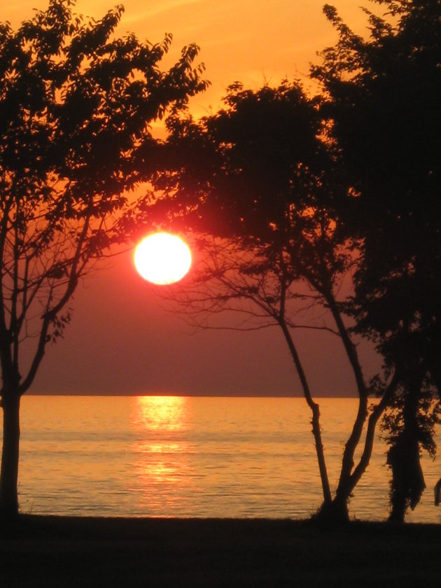 Zonsondergang Adriatische Zee