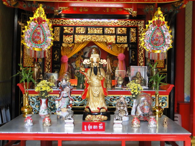 interieur Chinese tempel